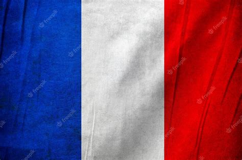 Premium Photo | Grunge flag of france background