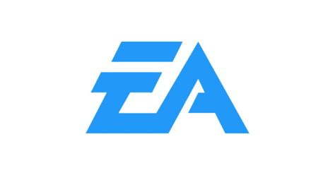 Download EA Sports light blue logo transparent PNG - StickPNG