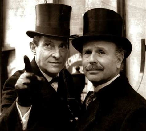 Jeremy Brett and Edward Hardwicke - Sherlock Holmes and Doctor Watson ...