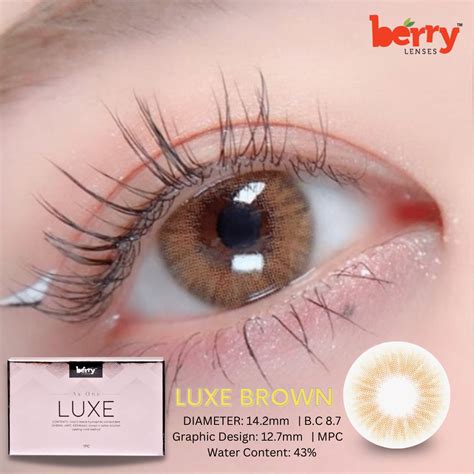 Luxe Brown - Berry Lenses