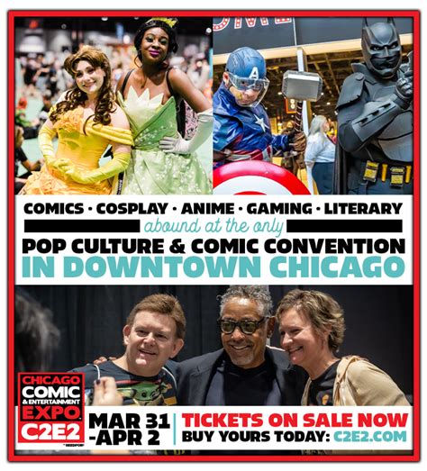 C2E2: Chicago Comic & Entertainment Expo in Chicago at McCormick