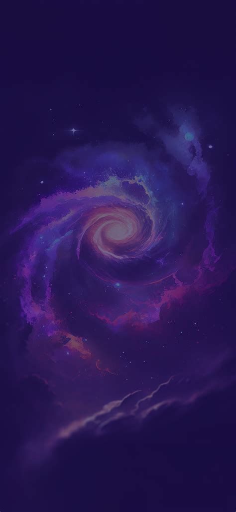 Spiral Galaxy Art Wallpapers - Aesthetic Space Wallpapers iPhone