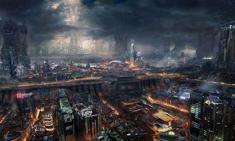 Showcase of Mind Blowing Concept Art of Futuristic Cities