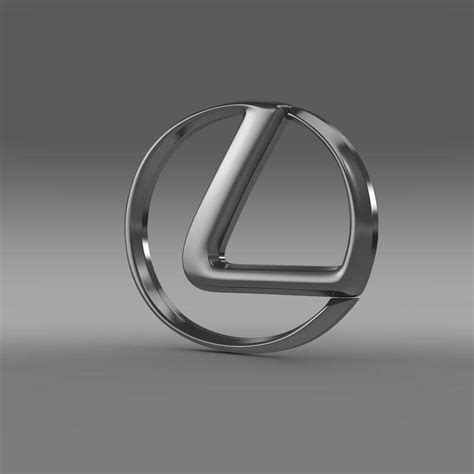 Lexus Logo - 3D Model by Creative Idea Studio