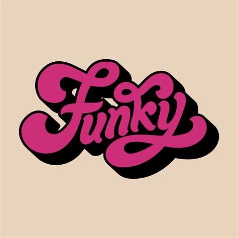 Funky word typography style illustration - Download Free Vectors ...