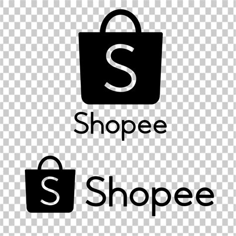 Shopee Logo Transparent Black And White - Logo Shopee Icon Png ...