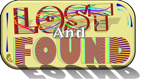 Lost & Found Logo - wazzifam's gallery - Galleries - CorelDRAW Community