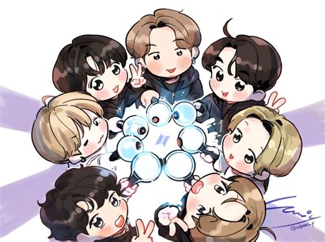 Bts Fanart Bt21 Bts Fanart Bts Wallpaper Bts Chibi | Images and Photos ...