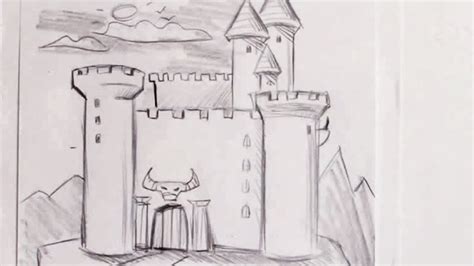 How To Draw Medieval Castles - Elevatorunion6