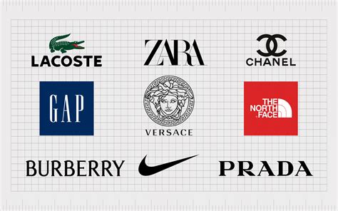 Famous Clothing Brand Logos Across The Fashion Industry