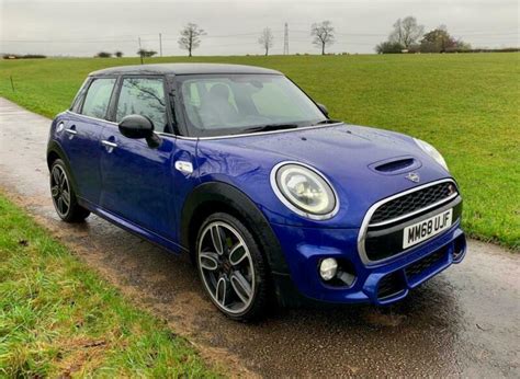 2018 68 MINI COOPER S SPORT 5 DOOR HATCHBACK 2.0 STARLIGHT BLUE ...