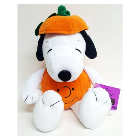 Hallmark Snoopy Pumpkin Charlie Brown Peanuts Plush Toy - Walmart.com ...