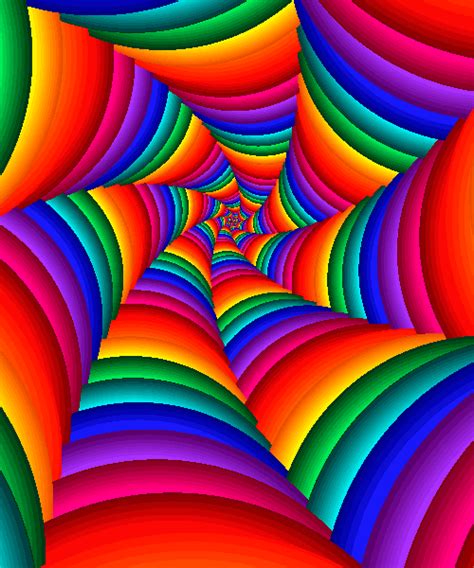 psychedelic gifs - Google Search Rainbow Art, Rainbow Colors, Vibrant ...