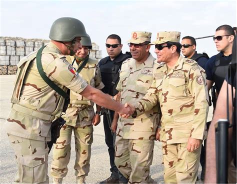 Egypt's Sisi Visits North Sinai as Commander-in-Chief in Military ...