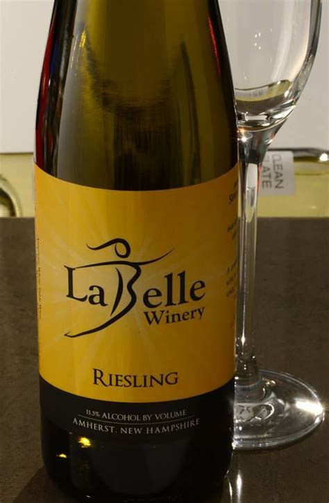 LaBelle Riesling is a semi-sweet, aromatic white wine with apple, peach ...