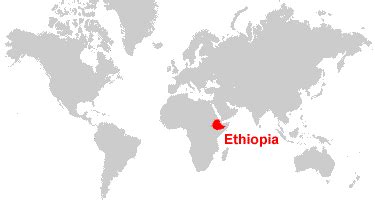 World Map Of Ethiopia - Sena Xylina