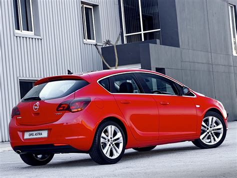 Opel Astra J 2009 - 2012 Hatchback 5 door :: OUTSTANDING CARS