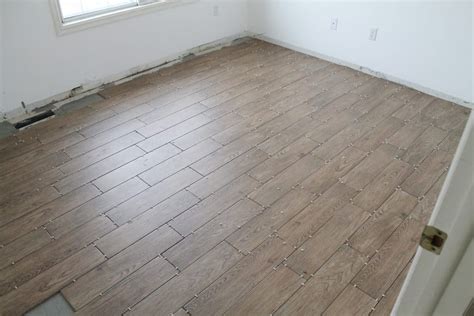 Tips for Achieving Realistic Faux Wood Tile - Chris Loves Julia