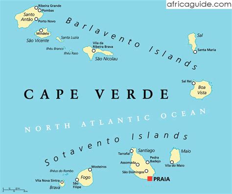 Cape Verde Map Africa – Topographic Map of Usa with States