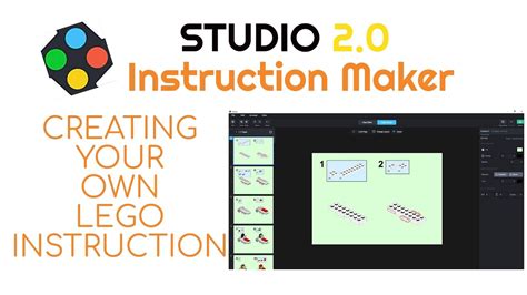 How to create LEGO instruction using Studio 2.0 Instruction Maker ...