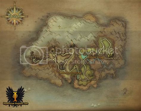 Aion Zone Maps ~ Impetusium - Thulf's Aion Blog