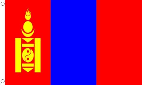 Mongolia Flag (Medium) - MrFlag