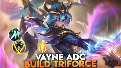 Vayne Build TRIFORCE Carry - Vayne ADC Season 13 - YouTube