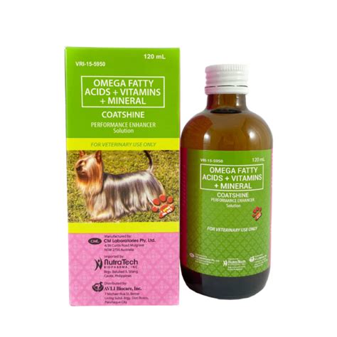 COATSHINE (Omega Fatty Acids + Vitamins + Minerals) – Caminade Petshop