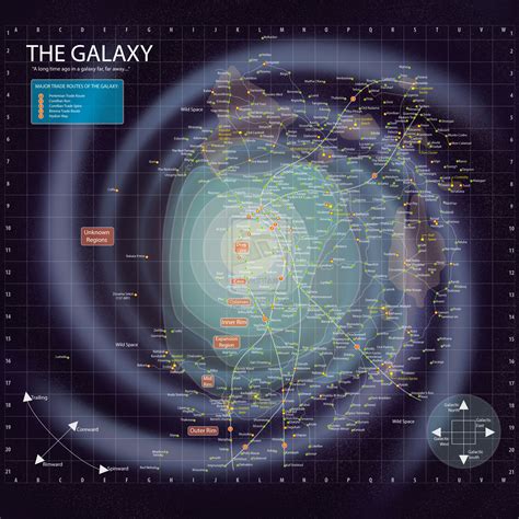 View Star Wars Galaxy Map High Res Background