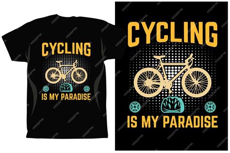 Premium Vector | Cycling T-shirt Design Vector graphics. Unisex ...