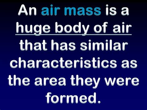 PPT - What is an AIR MASS? PowerPoint Presentation, free download - ID ...