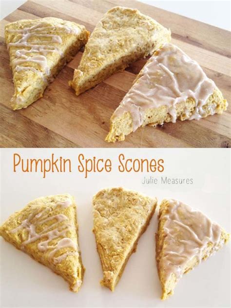 Pumpkin Spice Scones - Julie Measures