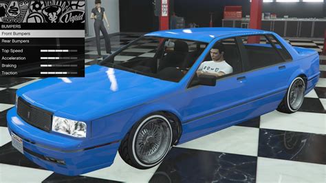 GTA 5 - Past DLC Vehicle Customization - Albany Primo Custom (Cadillac ...