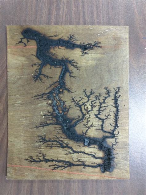 Etching wood with arcing electricity! – Fort Collins Creator Hub