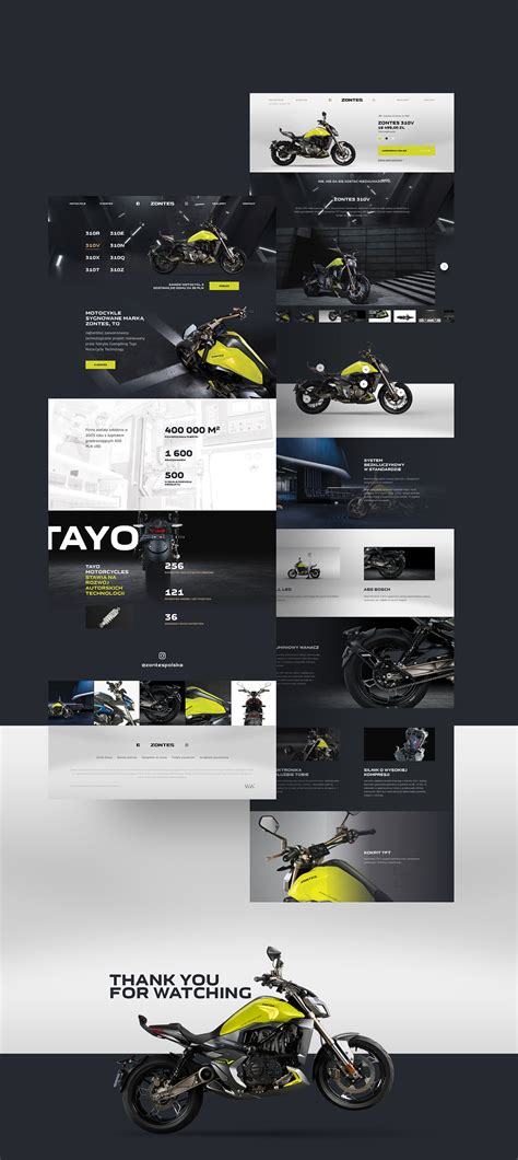 Zontes motorcycles on Behance