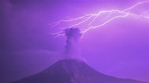 Volcano Lightning Storm During Eruption Wows Weather Geeks