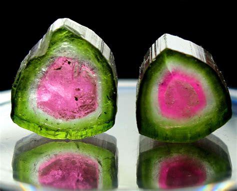 🔥 Watermelon Tourmaline- a rare mineral stone with beautiful shade ...