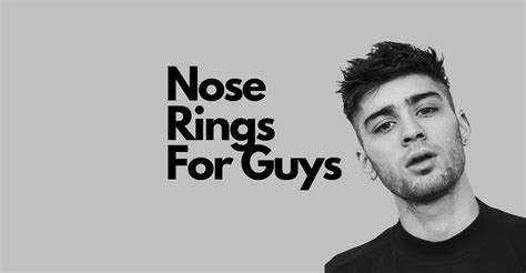 Guy Nose Piercing