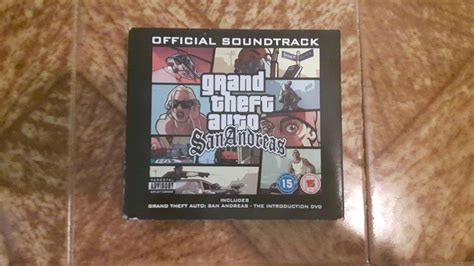 Grand Theft Auto San Andreas 2-CDs Official Soundtrack - Rockstar ...