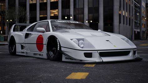 Liberty Walk mostra a sua reinterpretação do Ferrari F40 | Auto Drive