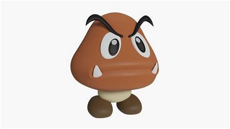 Goomba - Mario 3D model | CGTrader