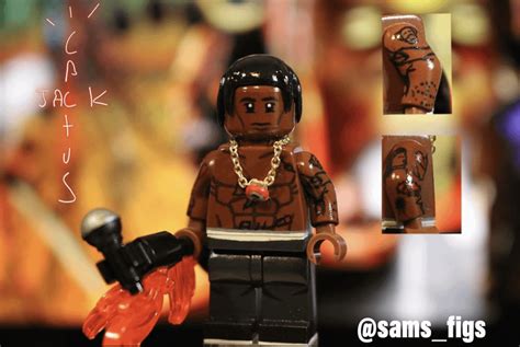 Custom LEGO Travis Scott Minifigure : r/travisscott