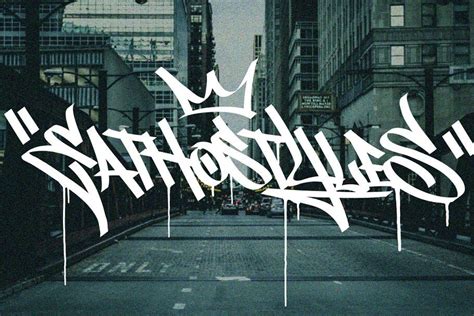 Graffiti Font | Street Tag Vol1 By tomatstudio | TheHungryJPEG