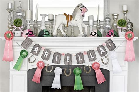 Horsing Around: The Perfect Horse Themed Birthday Party! - Project ...