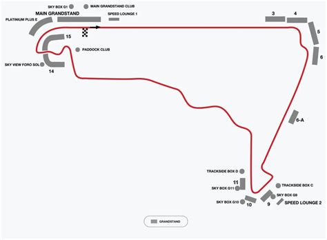 Mexico F1 Track & Grandstand Guide | Autódromo Hermanos Rodríguez ...