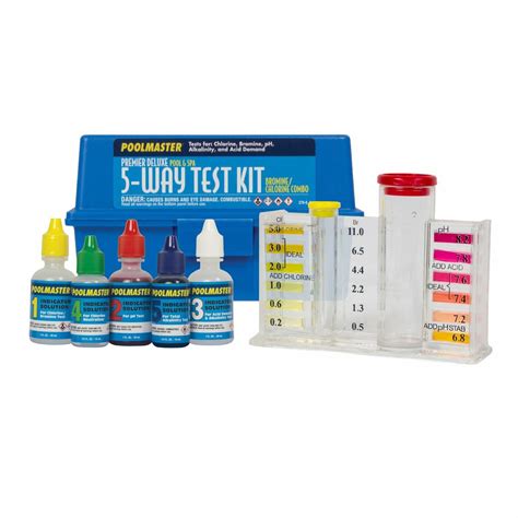 Water Test Kit for Pool to Test Chlorine Bromine pH Acid Demand ...