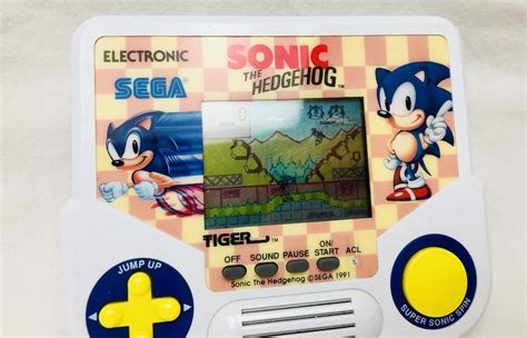 Sonic The Hedgehog Tiger Electronics Handheld Original Genuine Sega ...