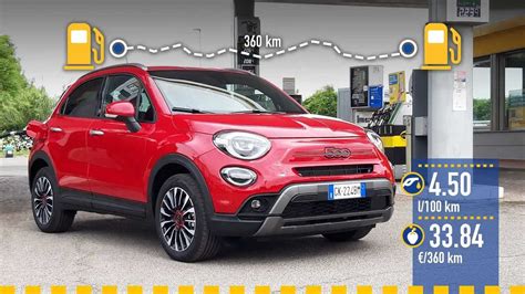 Fiat 500X Hybrid, le test de consommation réelle