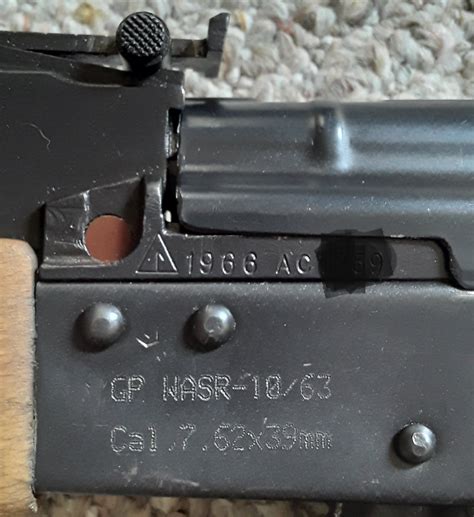 Romanian WASR Trunnion Markings | AK Rifles