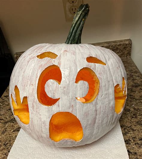 Ghost pumpkin 2019 | Ghost pumpkin, Pumpkin carving, Art inspiration